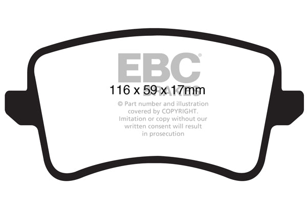 EBC Brakes Brake Pad - DP41988R