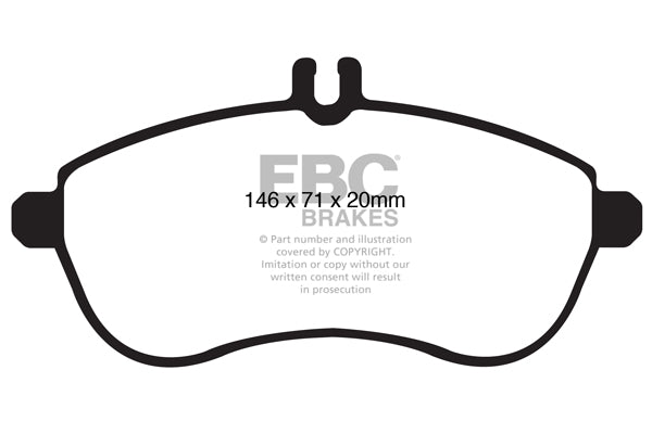 EBC Brakes Brake Pad - UD1989