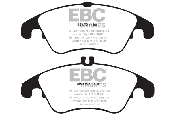 EBC Brakes Brake Pad - DP41991R
