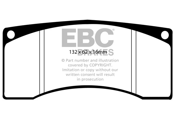 EBC Brakes Brake Pad - DP42016R