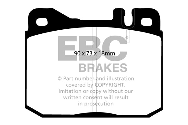 EBC Brakes Brake Pad - DP3261C