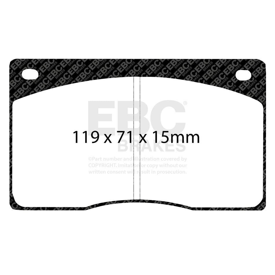 EBC Brakes Brake Pad - DP3262C