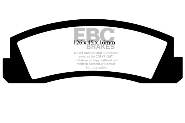 EBC Brakes Brake Pad - UD309