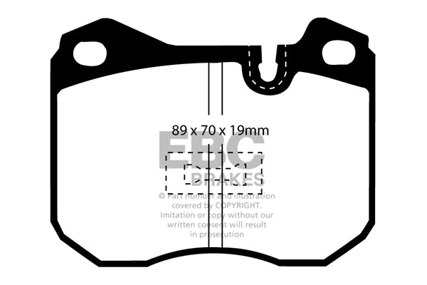 EBC Brakes Brake Pad - DP3345C
