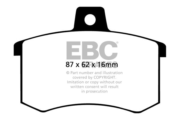 EBC Brakes Brake Pad - DP2370