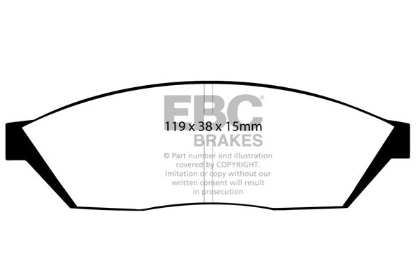 EBC Brakes Brake Pad - DP2374