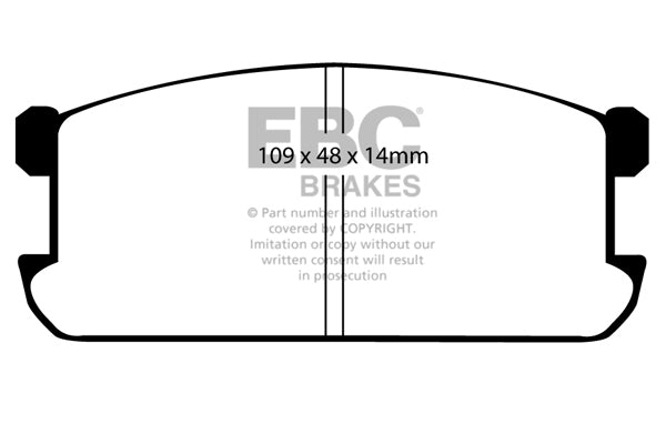 EBC Brakes Brake Pad - UD383