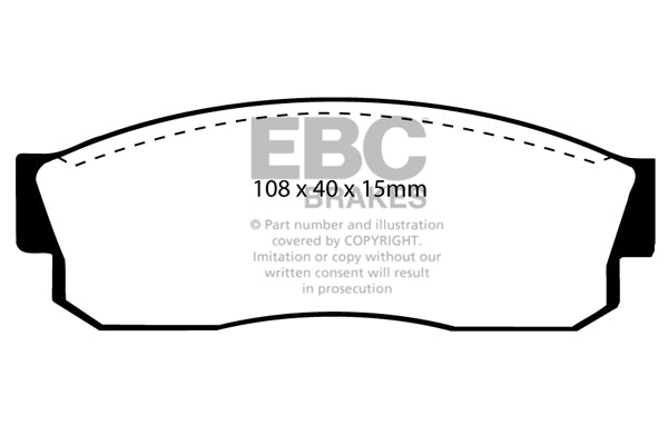 EBC Brakes Brake Pad - DP2452