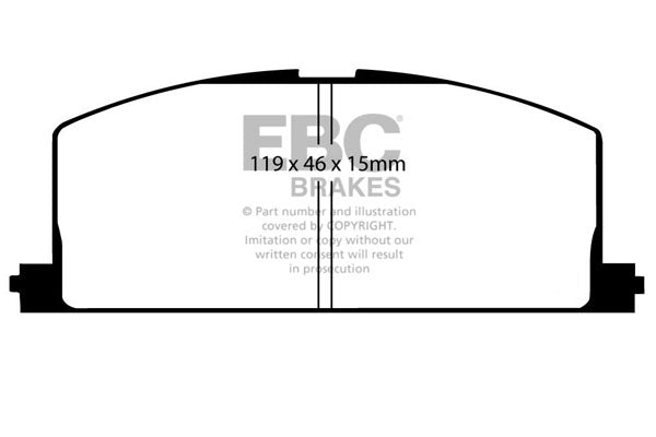 EBC Brakes Brake Pad - DP2453