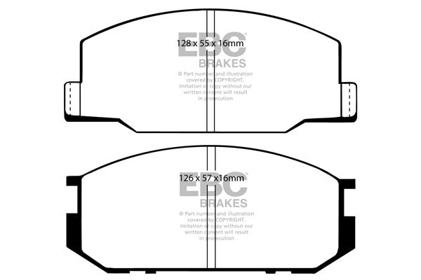 EBC Brakes Brake Pad - DP456