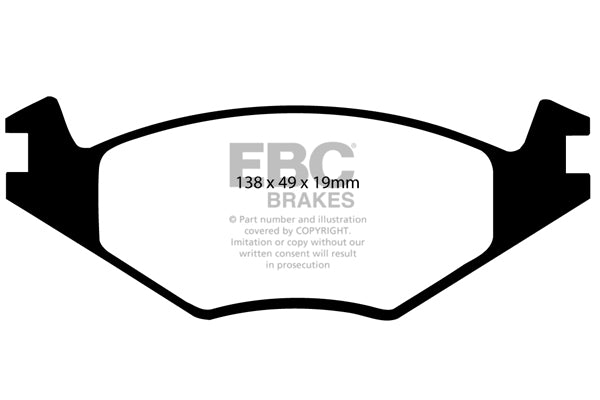 EBC Brakes Brake Pad - DP3517C