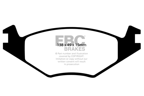 EBC Brakes Brake Pad - DP517