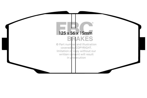 EBC Brakes Brake Pad - DP610