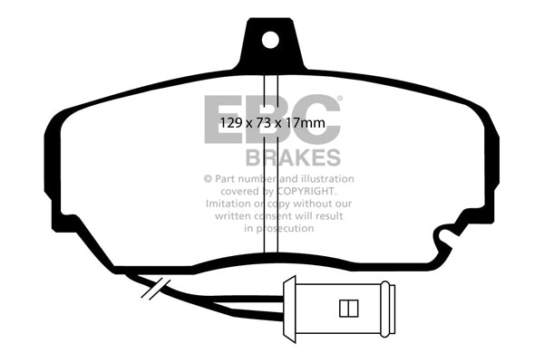 EBC Brakes Brake Pad - UD630