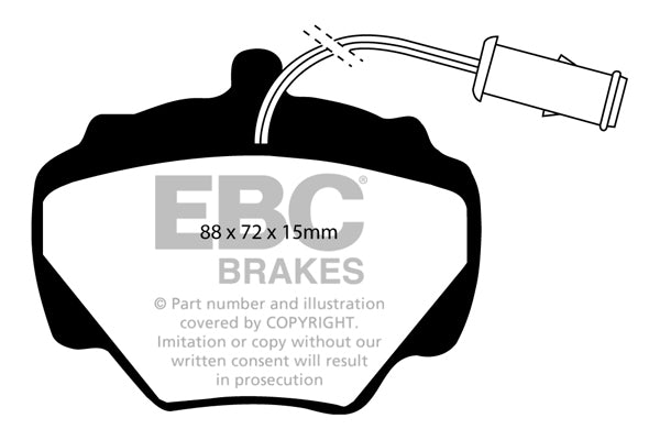 EBC Brakes Brake Pad - DP663
