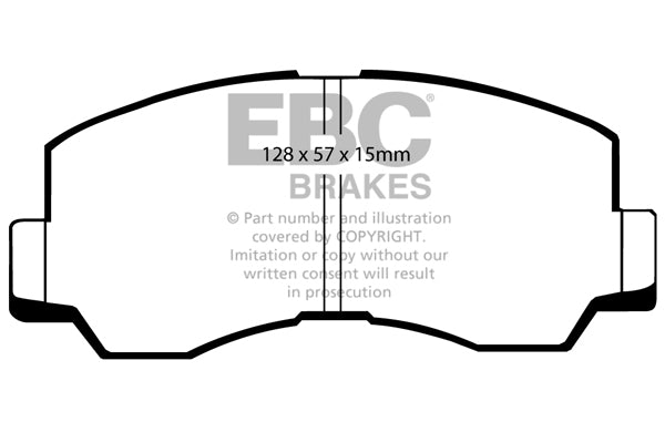EBC Brakes Brake Pad - UD667