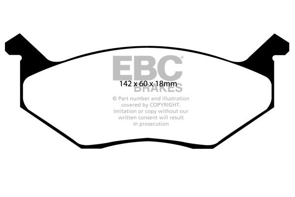 EBC Brakes Brake Pad - DP4678R