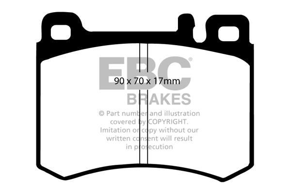 EBC Brakes Brake Pad - UD681