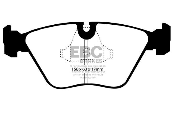 EBC Brakes Brake Pad - DP4689R