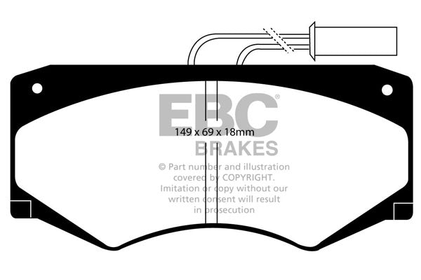EBC Brakes Brake Pad - UD721