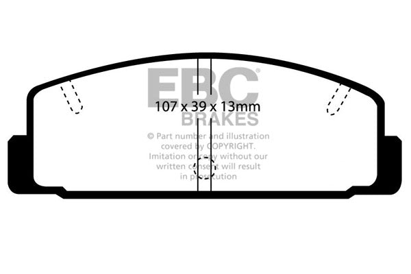EBC Brakes Brake Pad - DP729