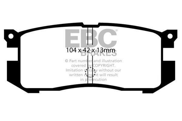 EBC Brakes Brake Pad - UD739