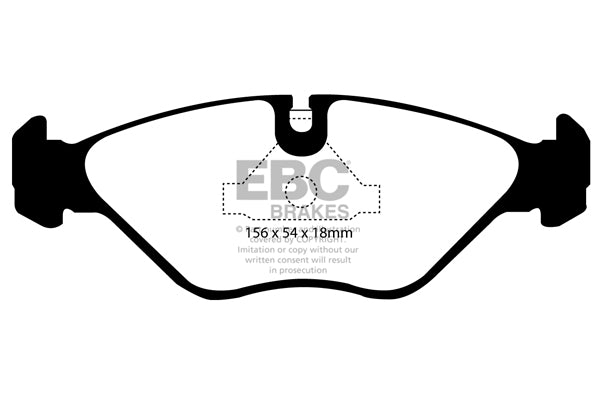 EBC Brakes Brake Pad - DP4751R