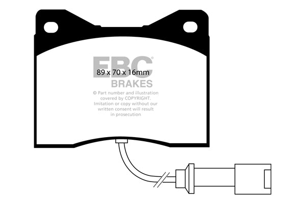 EBC Brakes Brake Pad - DP4753R