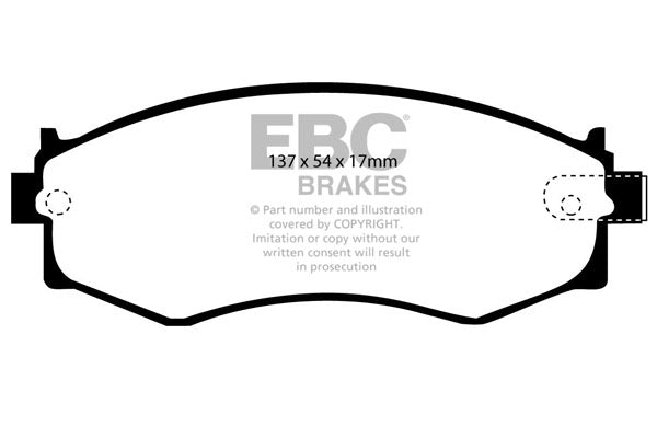 EBC Brakes Brake Pad - DP792