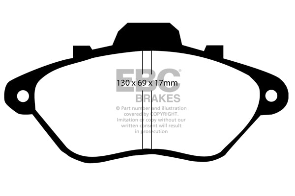 EBC Brakes Brake Pad - UD794