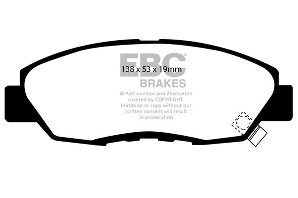 EBC Brakes Brake Pad - UD812