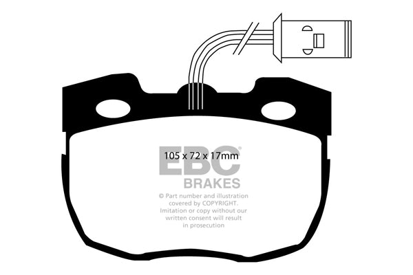 EBC Brakes Brake Pad - DP814
