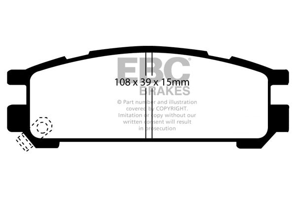 EBC Brakes Brake Pad - DP2821