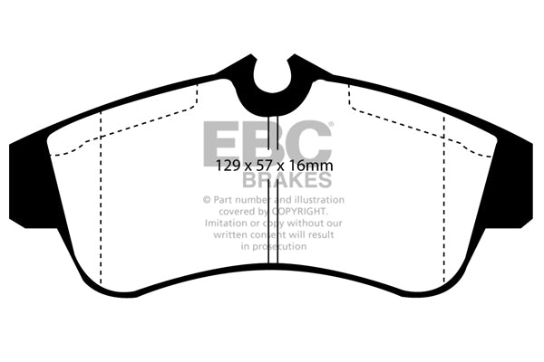 EBC Brakes Brake Pad - UD833