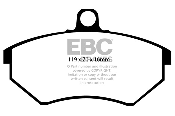 EBC Brakes Brake Pad - DP841