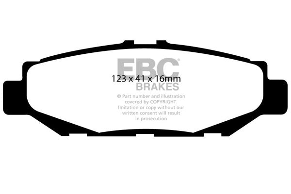 EBC Brakes Brake Pad - DP848