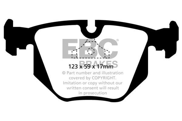 EBC Brakes Brake Pad - DP3871C