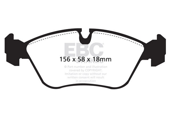 EBC Brakes Brake Pad - UD880