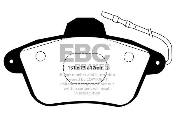 EBC Brakes Brake Pad - UD882