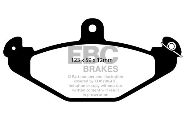 EBC Brakes Brake Pad - DP4885/2R