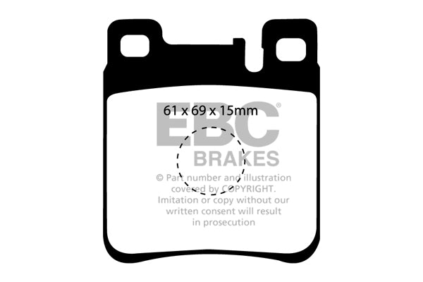 EBC Brakes Brake Pad - DP3887C