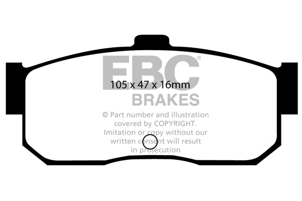 EBC Brakes Brake Pad - UD889