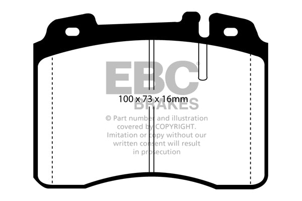 EBC Brakes Brake Pad - DP4927/2R