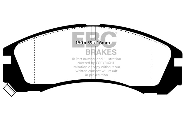 EBC Brakes Brake Pad - DP954