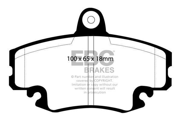 EBC Brakes Brake Pad - UD959