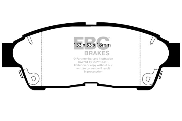 EBC Brakes Brake Pad - UD964
