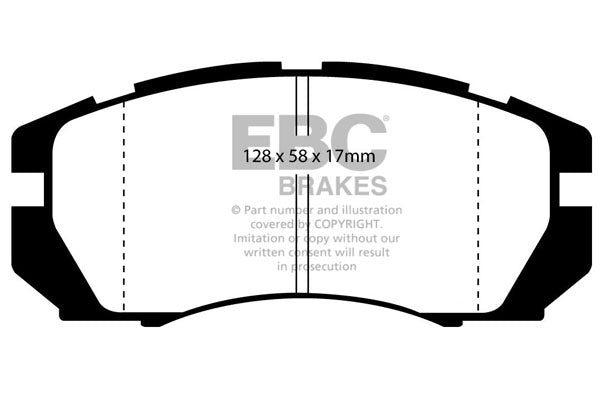 EBC Brakes Brake Pad - DP2966