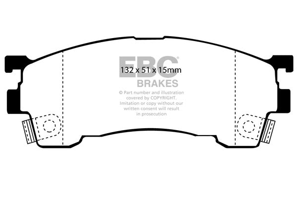 EBC Brakes Brake Pad - DP4971R