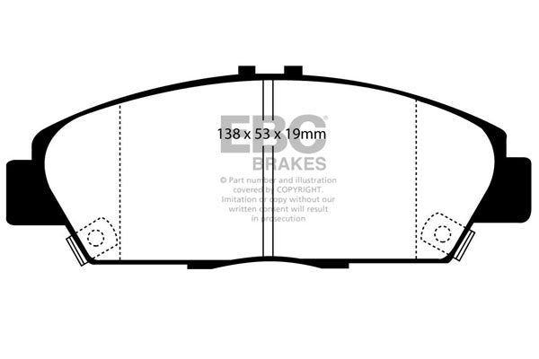 EBC Brakes Brake Pad - DP4975R