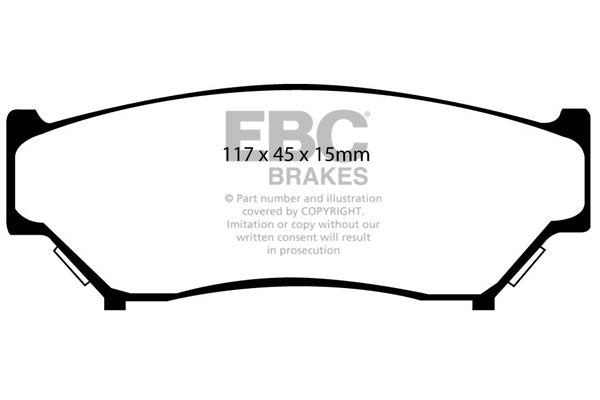 EBC Brakes Brake Pad - DP6979